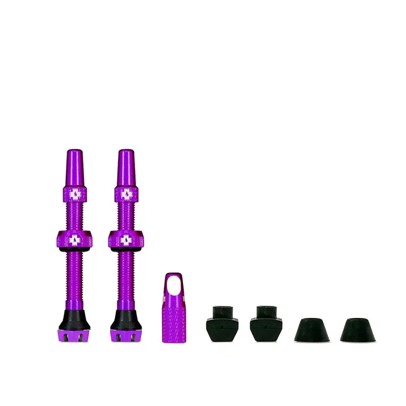 Muc-Off V2 Tubeless Valve in Purple 44mm