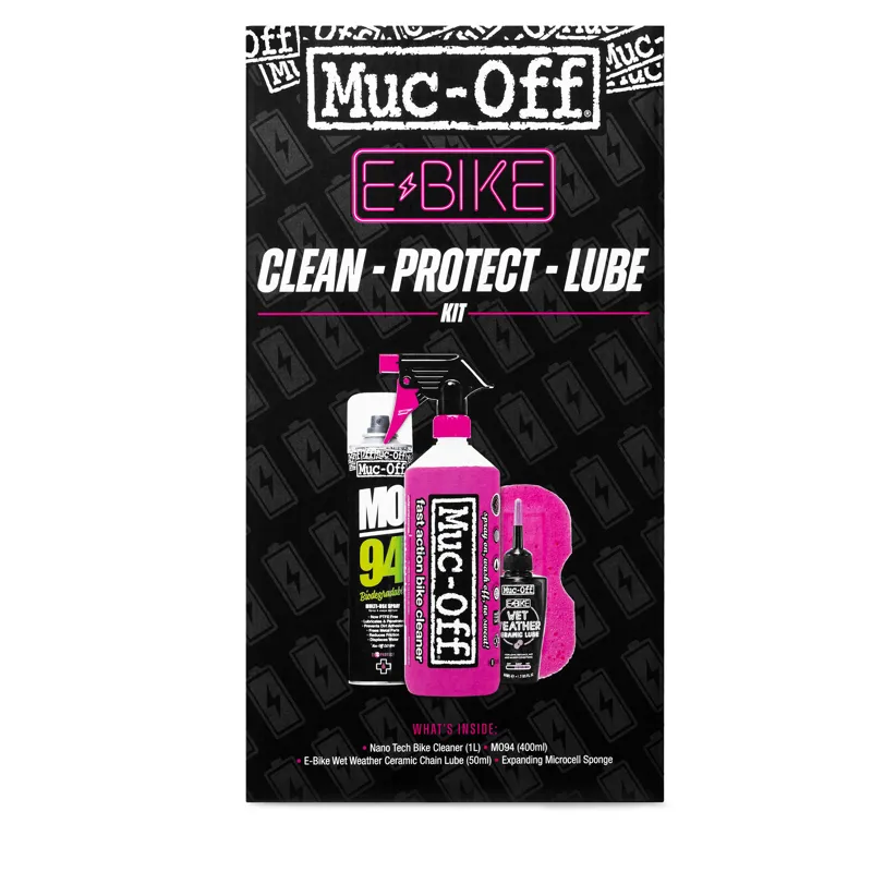 Muc-Off E-Bike Clean - Protect - Lube Kit-1