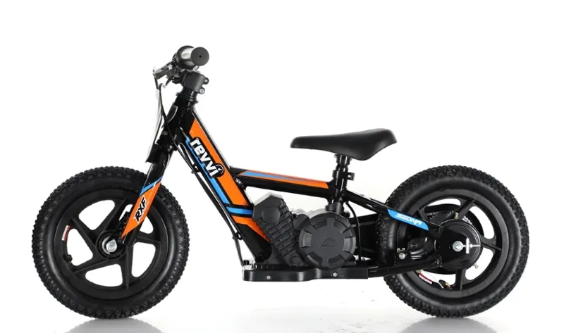 Revvi bike 12 inch electric balance bike in Orange-1
