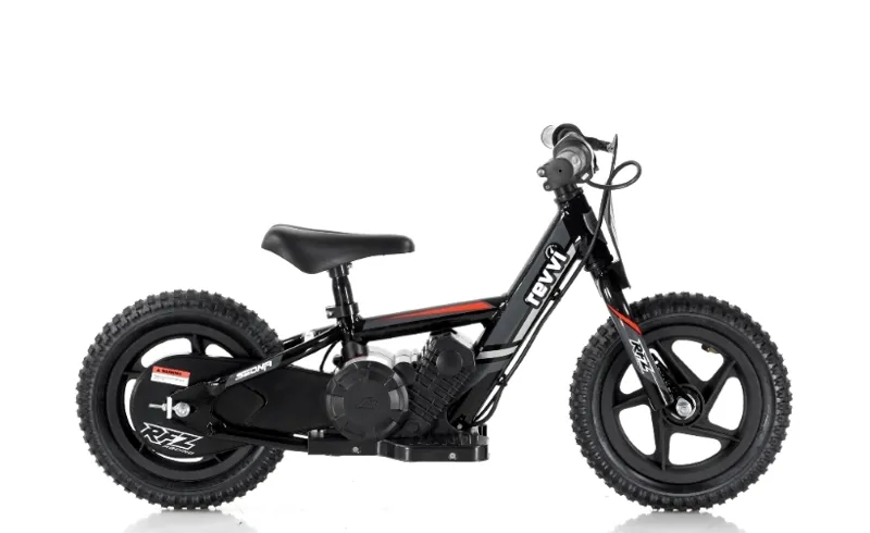 Revvi bike 12 inch electric balance bike in Black-2