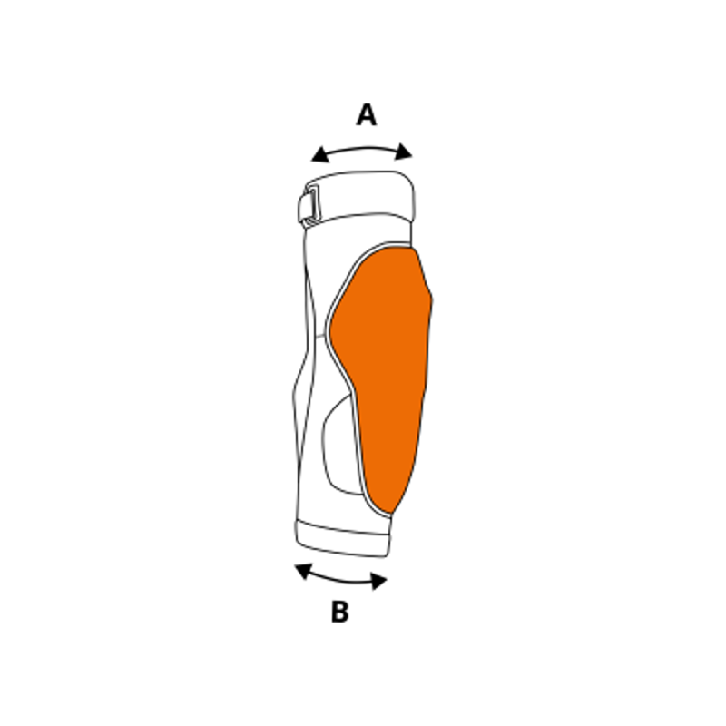 Bluegrass Solid D30 Elbow Pads Black-3