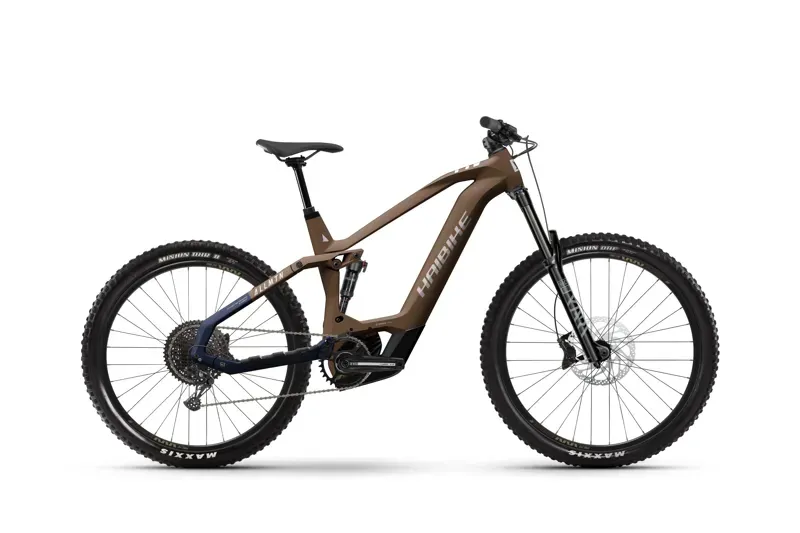 Haibike E Bike AllMtn CF 8 Full Suspension Mountain Power