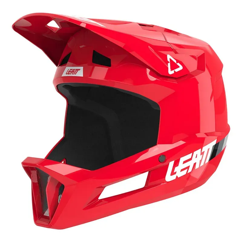 Leatt MTB Gravity 1.0 Jr Helmet in Red