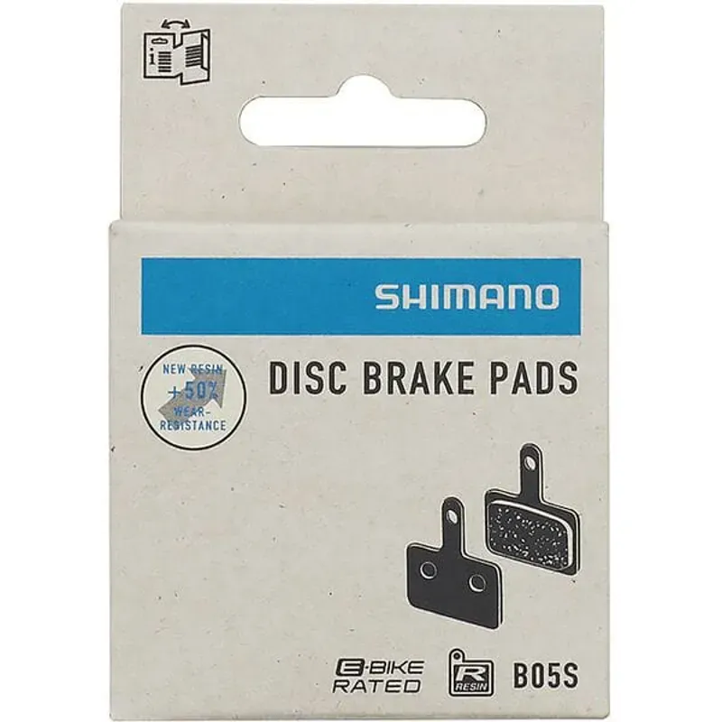 Shimano BRBX B05S Pads and spring Resin Silver one size