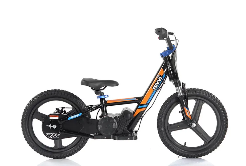 Revvi bike 16 inch plus electric balance bike in Orange-1