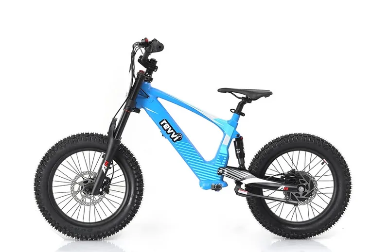 Revvi bike 18 inch electric balance bike in Blue-1