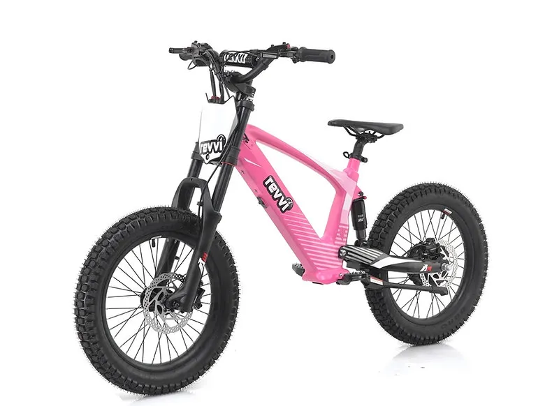 Revvi bike 18 inch electric balance bike in Pink
