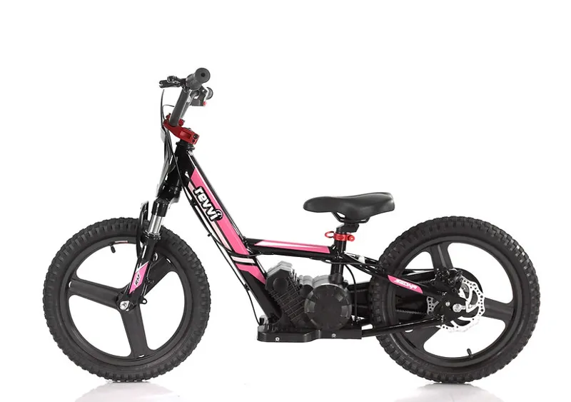 Revvi bike 16 inch plus electric balance bike in Pink