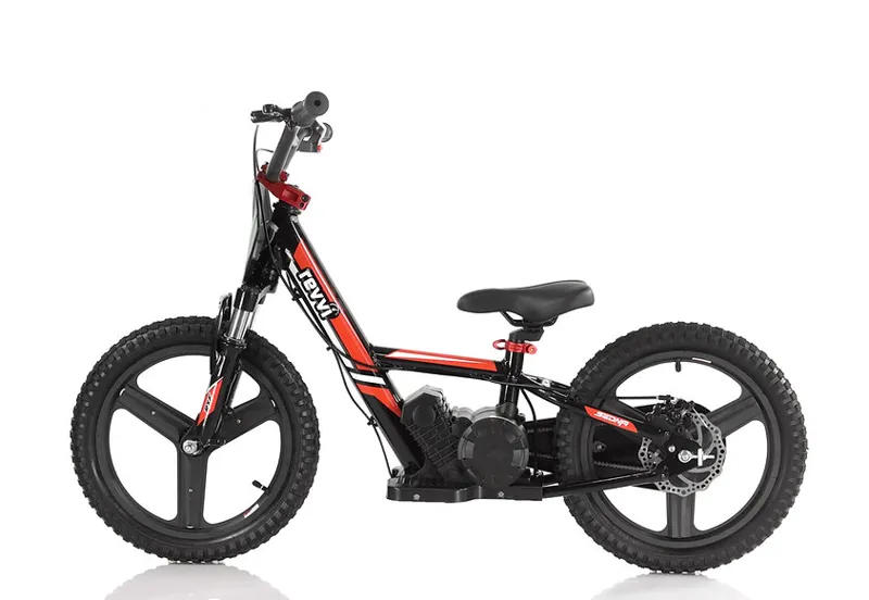 Revvi bike 16 inch plus electric balance bike in Red-1