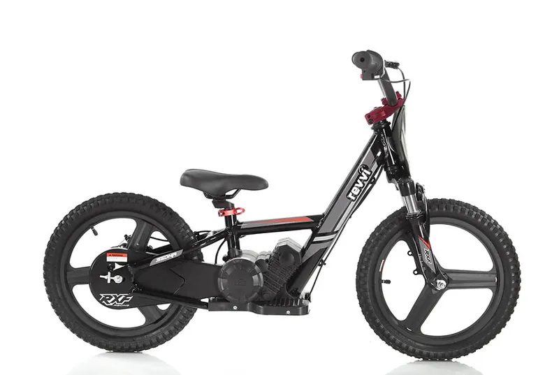 Revvi bike 16 inch plus electric balance bike in Black-1