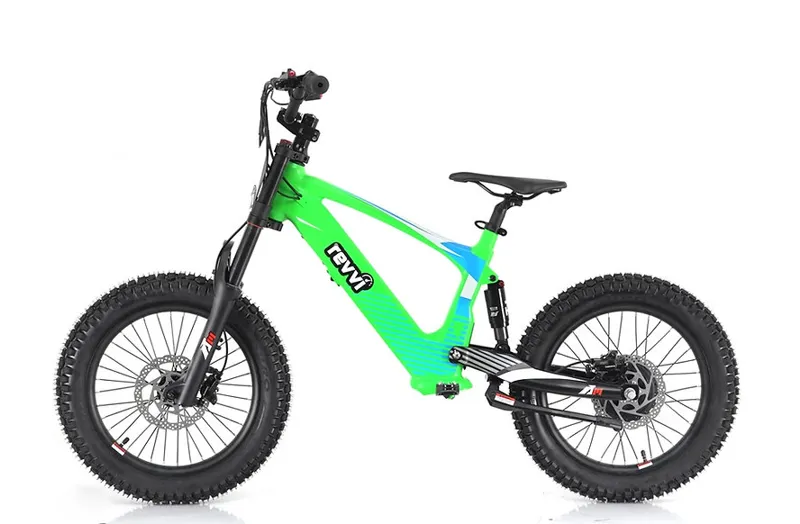 Revvi bike 18 inch electric balance bike in Green-1