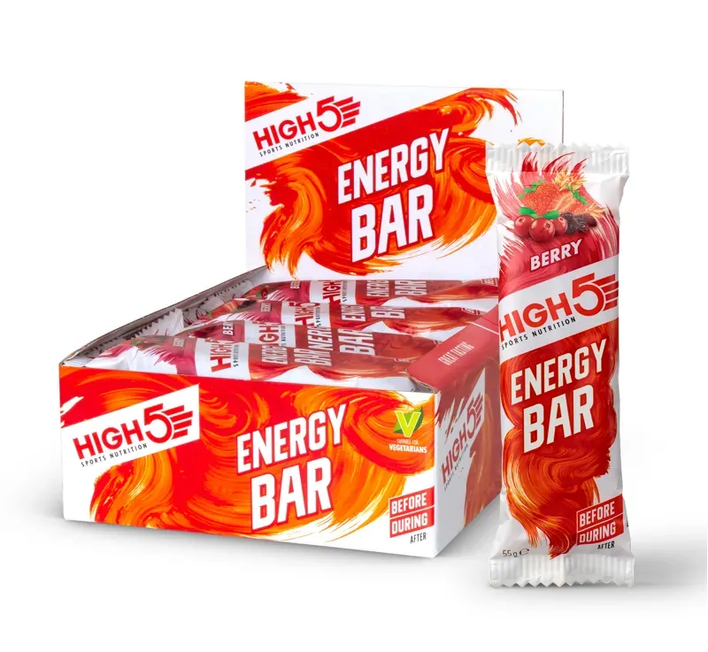 High5 15x Energy Bars in White-7