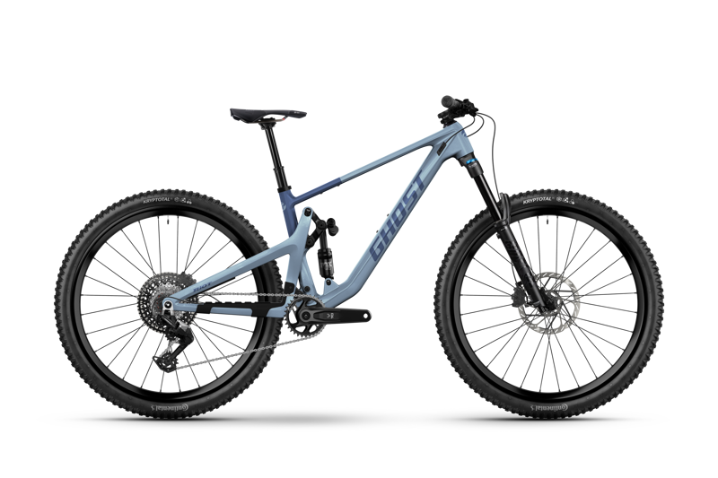 Ghost Riot Am CF Pro MTB In Ocean Blue/Steel Blue - Glossy