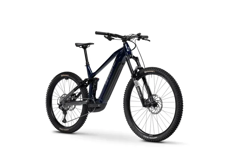 Haibike Allmtn 6 eMountain Bike in Ocean Black/Grey Glossy 2026-1