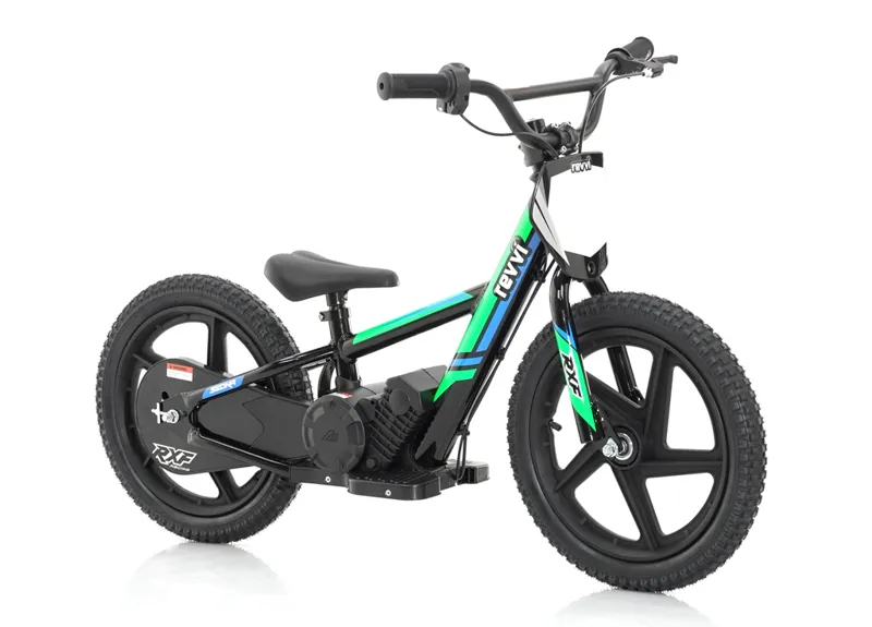 Revvi bike 16 inch electric balance bike in Green-2