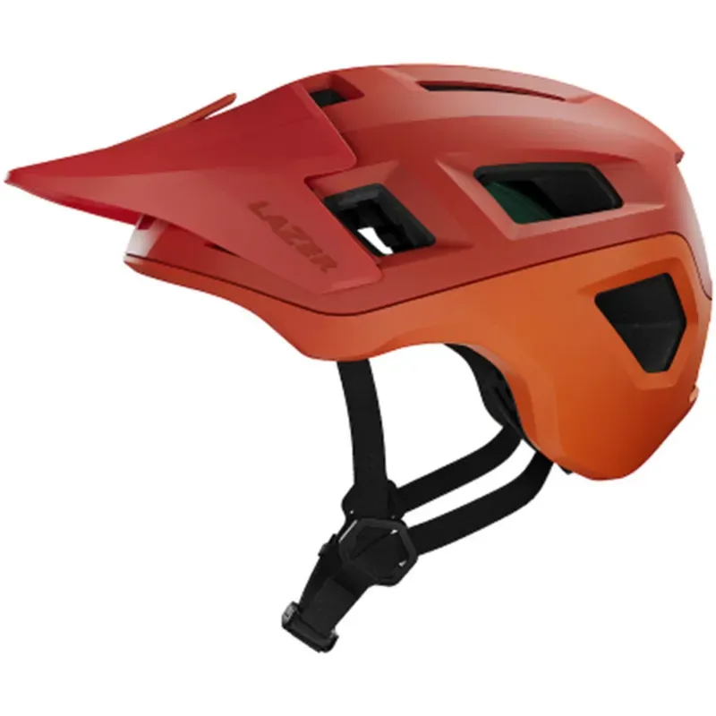 Lazer Coyote KinetiCore Helmet in Matt Rust Orange