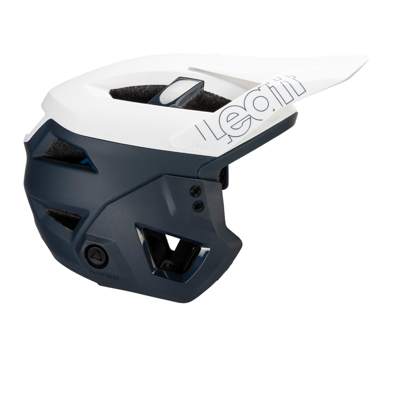 Leatt Enduro 3.0 MTB Helmet in White-2