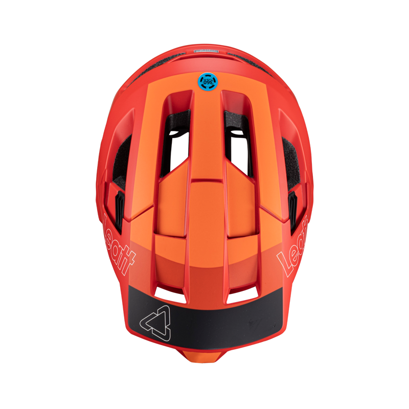 Leatt Gravity 4.0 MTB Helmet in Red-4