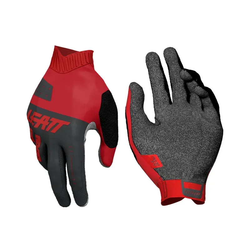Leatt Gloves MTB 1.0 GripR - Junior in Red