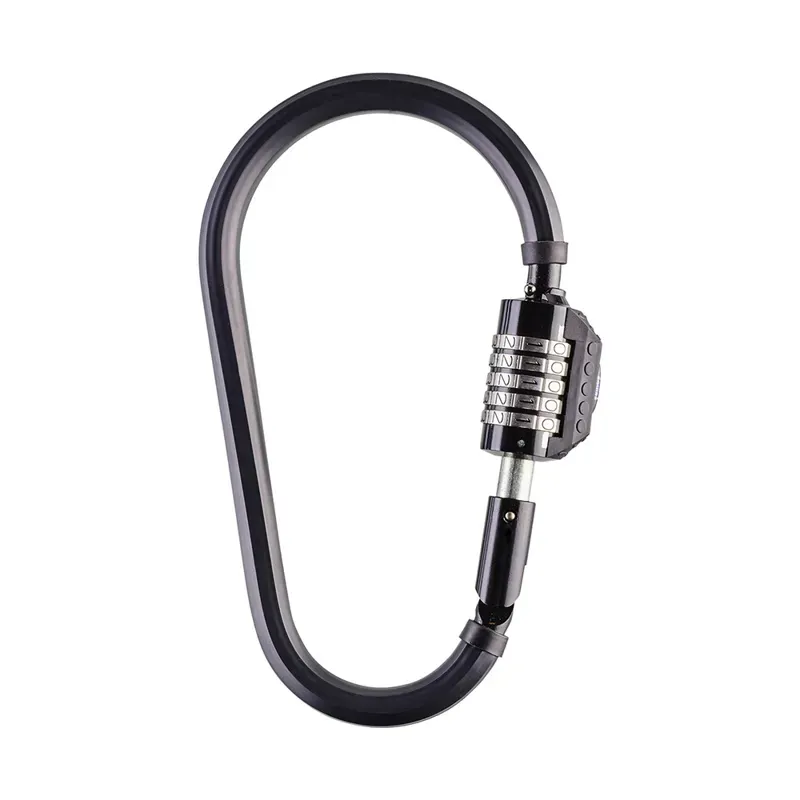Squire Snaplok Combo Shackle Lock in Black