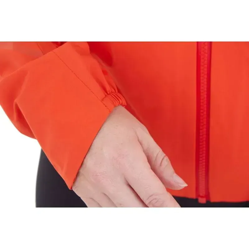 Madison Flux 3-Layer Women's Waterproof Trail Jacket In Magma Red-4