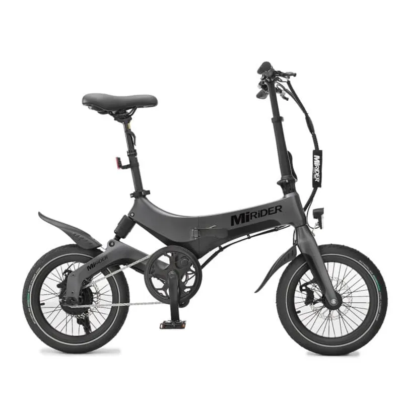 MiRider One electric folding e-bike in Grey