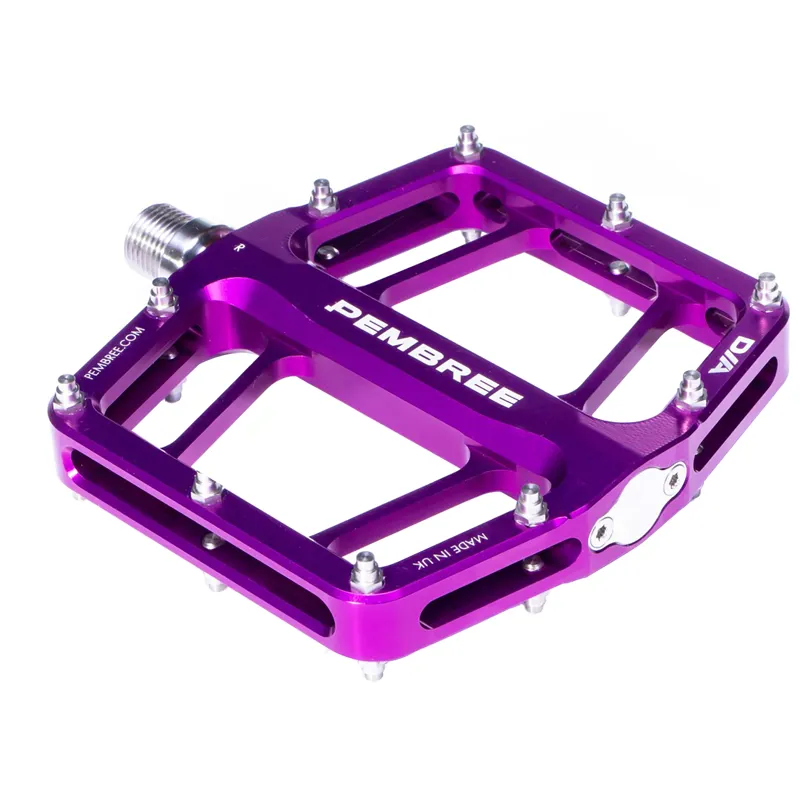 Pembree D2A 9/16-inch Platform Pedals in Purple
