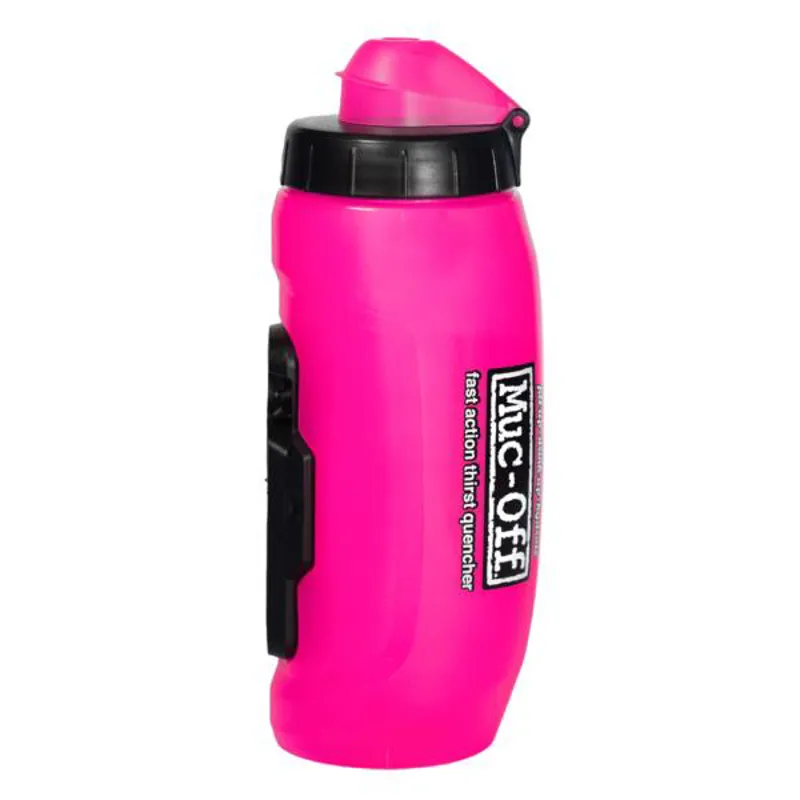Muc-Off x Fidlock Twist Bottle 450ml + base Pink-1