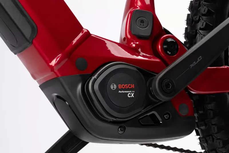 Ghost E-ASX Essential 2026 Rebel Red Glossy Coffee Pebble-3