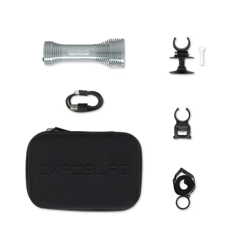 Exposure Lights Diablo 15 Helmet Light Gun metal black 2026-3