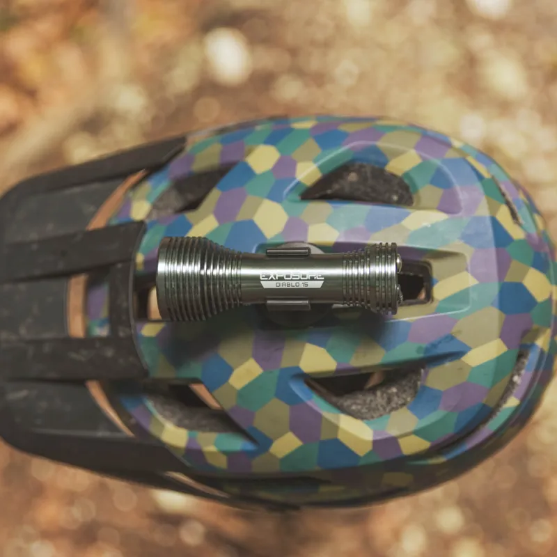 Exposure Lights Diablo 15 Helmet Light Gun metal black 2026-2