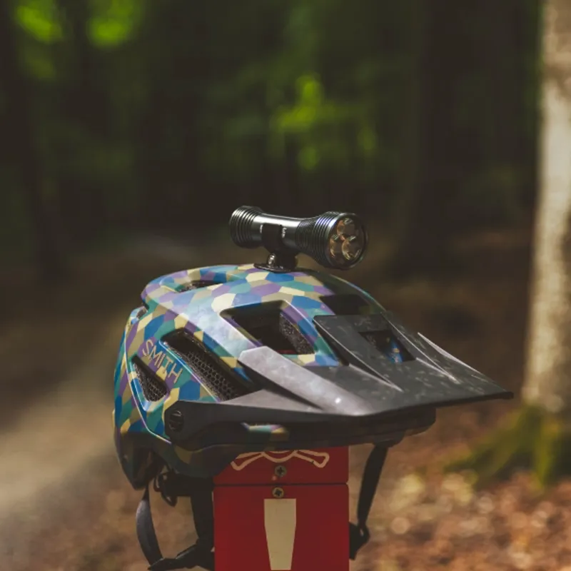 Exposure Lights Zenith 4 front light with helmat and back handle mounts-1