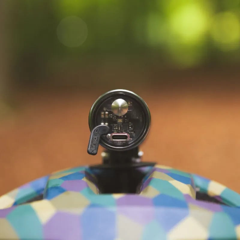 Exposure Lights Zenith 4 front light with helmat and back handle mounts-2