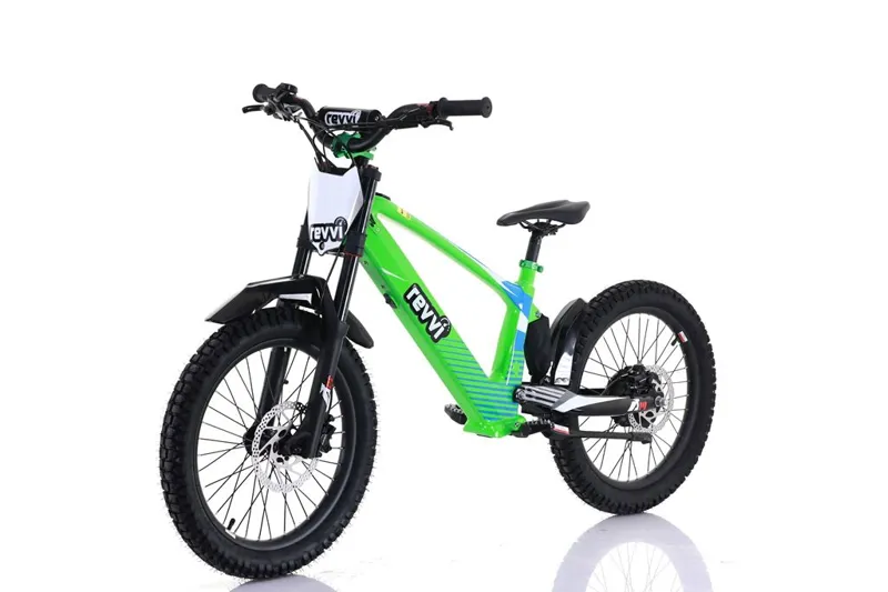 Revvi 20 inch electric balance bike in Green