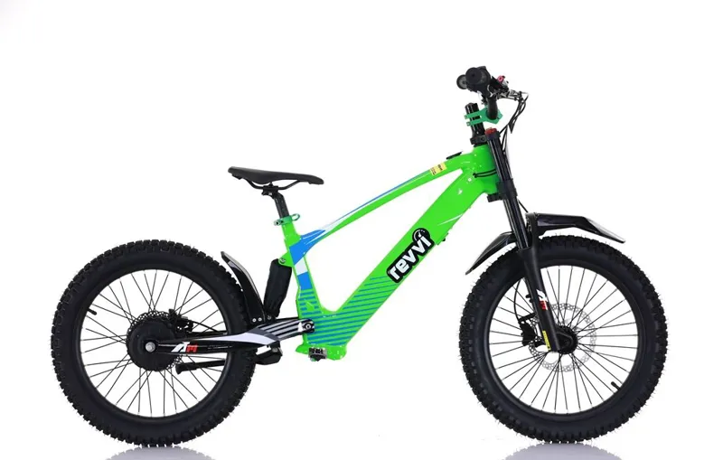Revvi 20 inch electric balance bike in Green-1