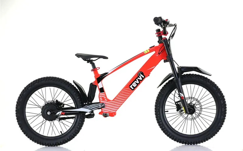 Revvi 20 inch electric balance bike in Red-1