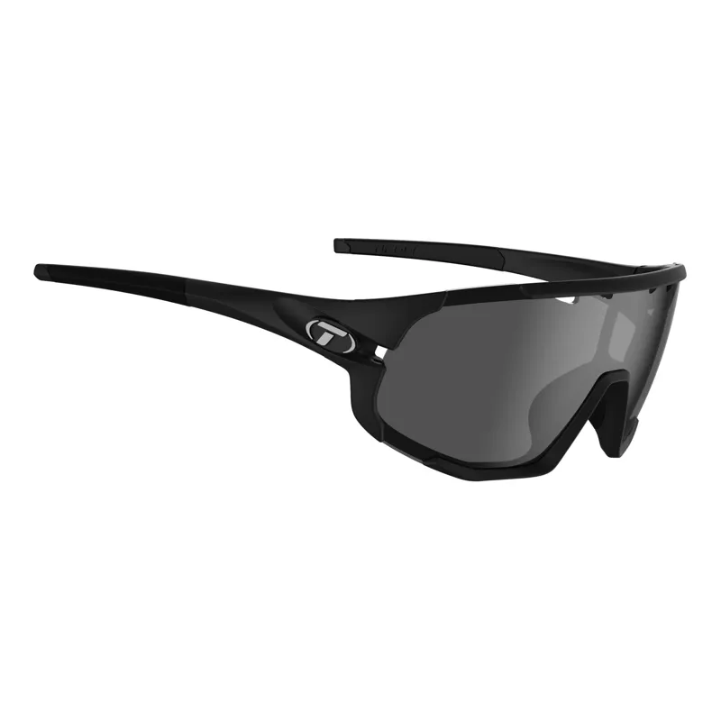 Tifosi Sledge Interchangeable Lens Sunglasses in Black-2