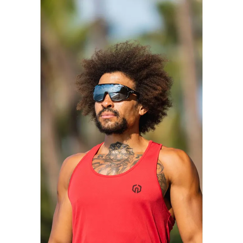 Tifosi Sledge Interchangeable Lens Sunglasses in Black