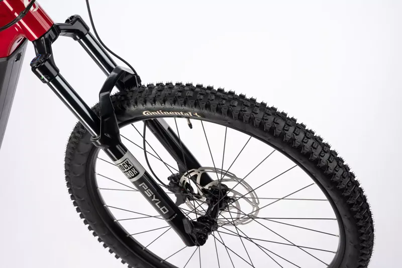 Ghost E-ASX Essential 2026 Rebel Red Glossy Coffee Pebble-5