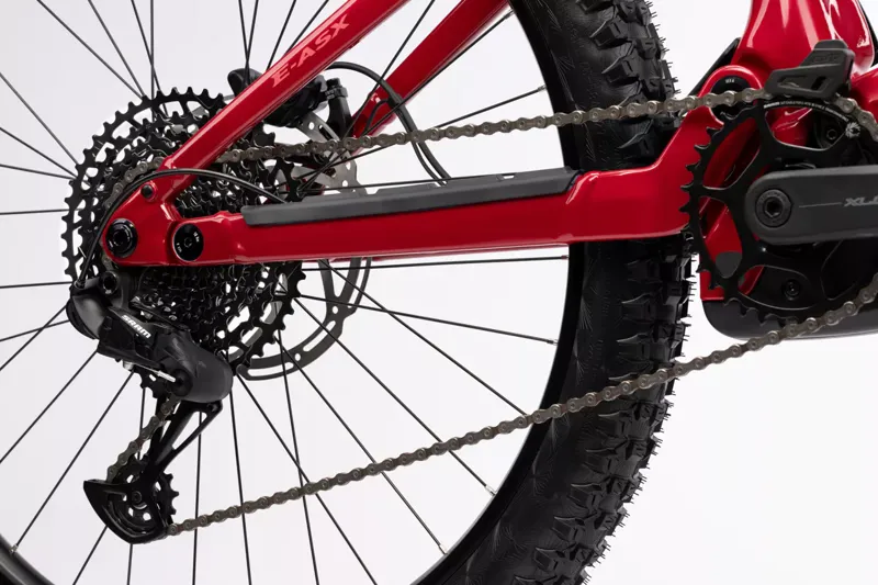 Ghost E-ASX Essential 2026 Rebel Red Glossy Coffee Pebble-4