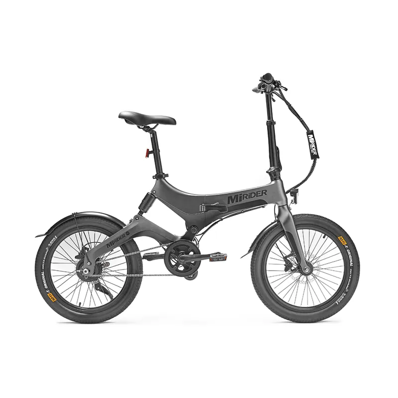MiRiDER 20 folding ebike finished in Onyx Grey