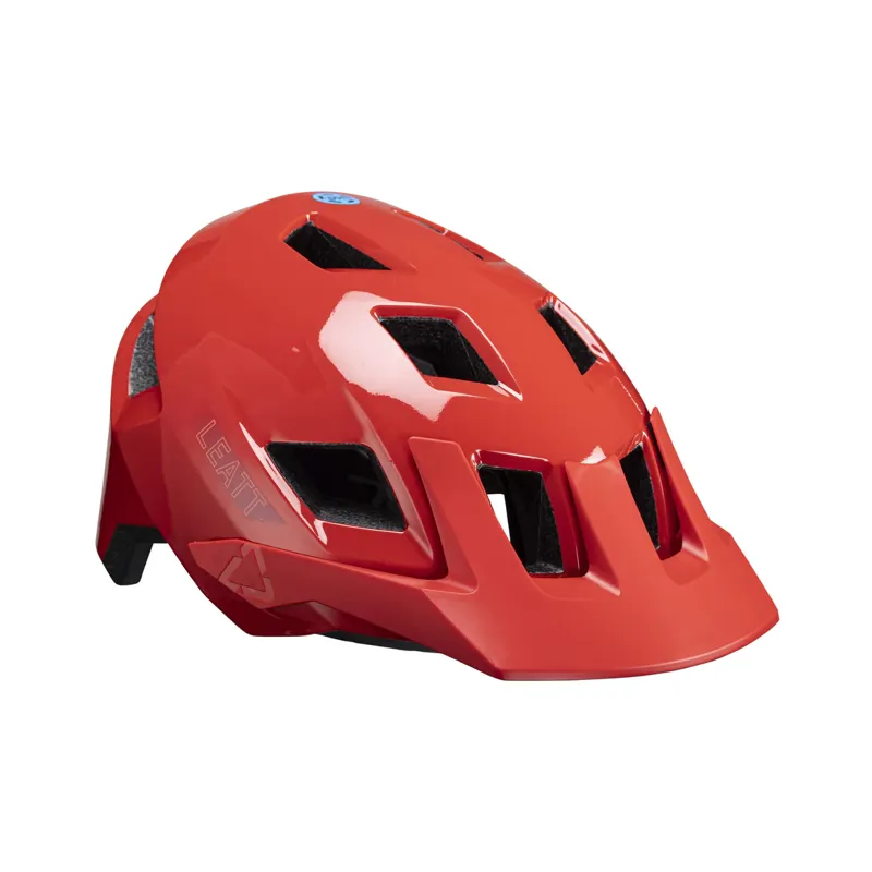 Leatt All Mountain 1.0 MTB Helmet in Red-1