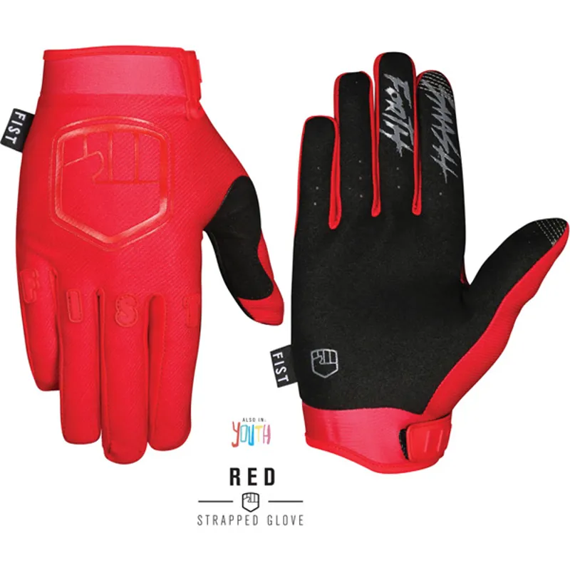 Fist Handwear Stocker Collection Gloves in Red-2