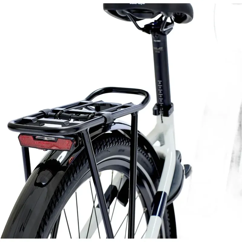 Raleigh Motus Hub Gear Low Step E-Hybrid Bike in Sparkling White-5