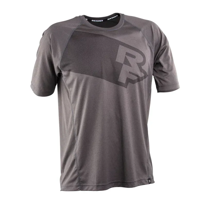 Race Face Trigger Short Sleeve Jersey in Grey
