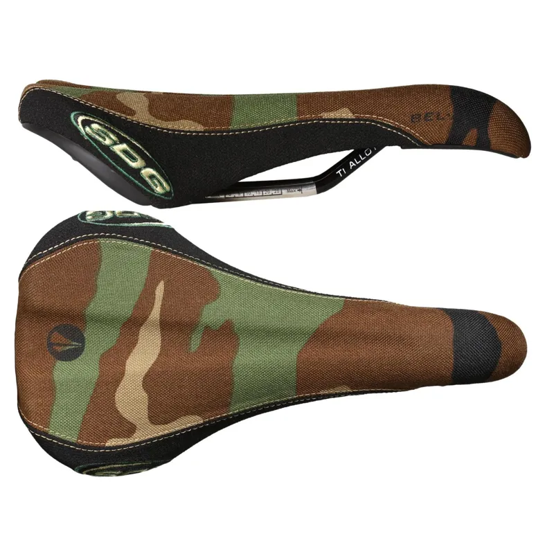 SDG Bel Air Ti-Alloy Rail Saddle in Brown