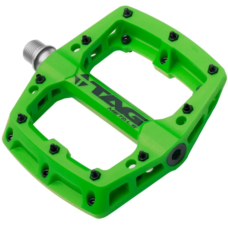 Tag Metals T3 Mountain Bike Pedals in Green